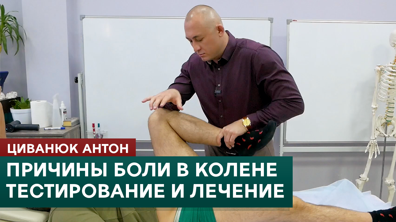 Причины боли в колене. Тестирование и лечение. Прикладная кинезиология. Циванюк Антон смотреть онлайн