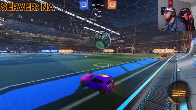 A European Team Challenged Us In Rocket League | NA Vs EU