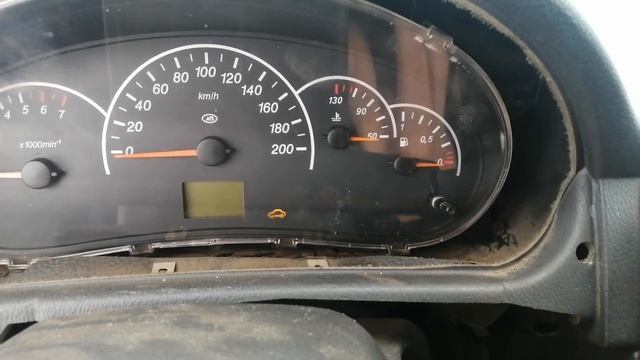 Глюк панели приборов Приора