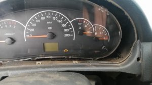 Глюк панели приборов Приора