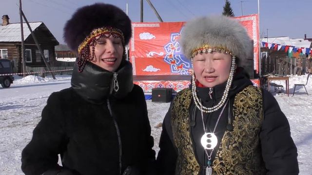 Сагаалган- 2021 в д Кушун, Ольга ВАГАНОВА, Марина БАБКИНА. смотреть онлайн