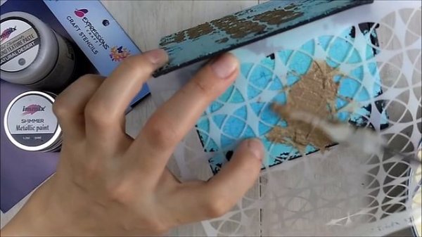 Mixed Media Box / Микс Медиа коробочка под старину