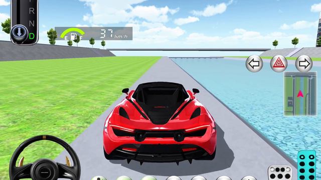 River Side Bridge Crossing With Super Car - 3D Driving Class Simulation смотреть онлайн