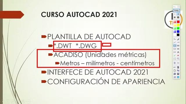 CURSO AUTOCAD 2021 - INSTALACIÓN Y CONFIGURACIÓN смотреть онлайн