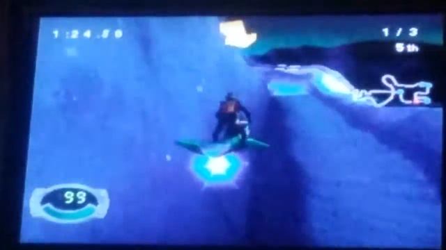 Jet Moto 3 gameplay on the ps3,ps1 disc смотреть онлайн