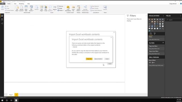 PBI Basics: Import Dax File into Power BI Desktop смотреть онлайн
