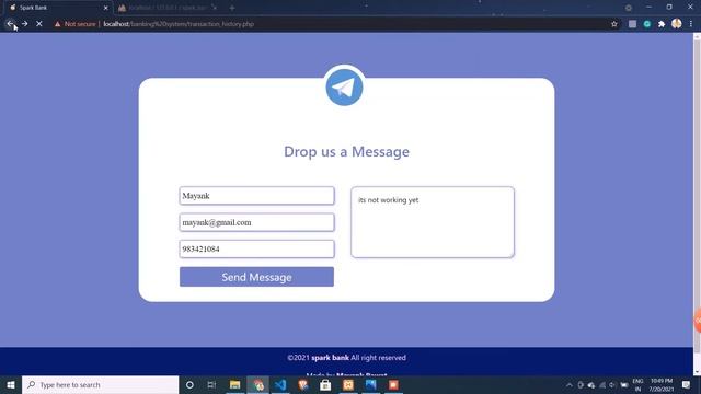 Basic Banking System | GRIP Task | The Sparks Foundation смотреть онлайн