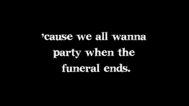 Kill All Your Friends - My Chemical Romance (Lyrics Video) смотреть онлайн