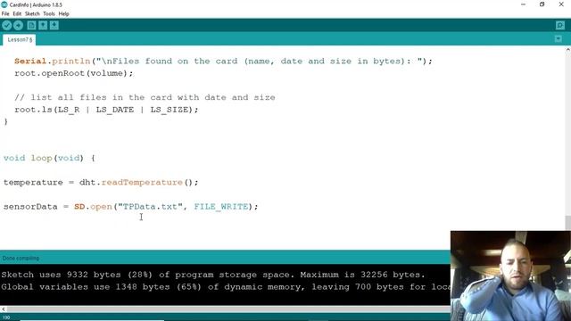 Arduino 7 - SD Card and Data Logging of DHT Sensor in Arabic смотреть онлайн