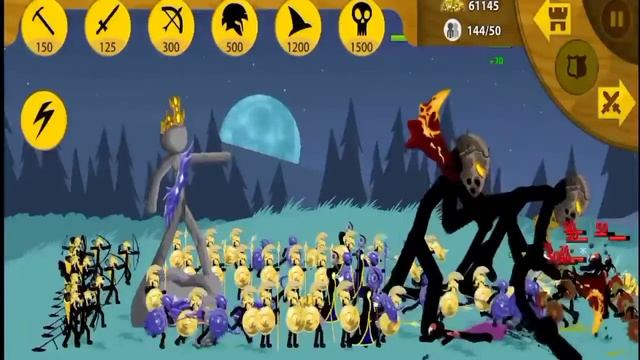 Endles Deads Night 4500 Insane Mode Gameplay | Stick War Legacy | Griffon The Great vs Giant zombie смотреть онлайн