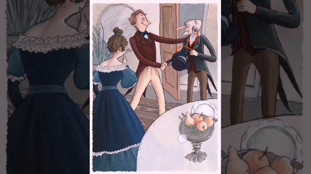 Чарлз Диккенс "Рождественская история" Часть 11, Иллюстратор Наталья Ефремова, Game ArtStory смотреть онлайн