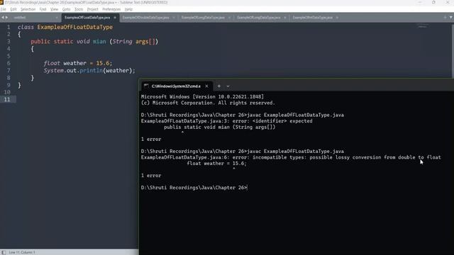 Chapter 26: What is float data type in Java ? | Easiest method to learn | #LearnJava смотреть онлайн