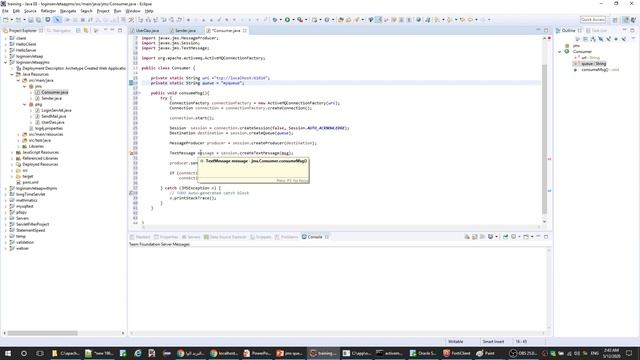 Java Message Queue - ActiveMQ Practical Case Study смотреть онлайн