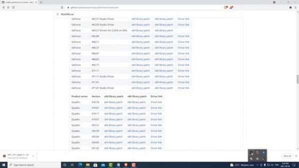 Patch Nvidia driver to allow unlimited concurrent Encode and Decode sessions