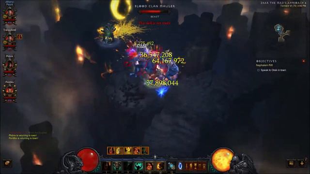 Diablo 3 "Barbarian Torment 6 Raekor's Armor Build set" Rift Farming смотреть онлайн