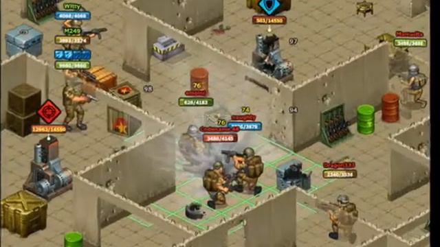 «Солдаты Удачи» военная стратегия на Top-Video-Games.ru