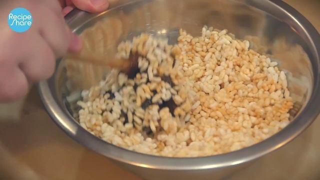 Бананово-карамельные батончики из воздушного риса смотреть онлайн