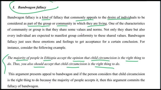 Logic Fallacy Appeal to the People Ethiopian University Freshman Chapter_5 p_3 смотреть онлайн
