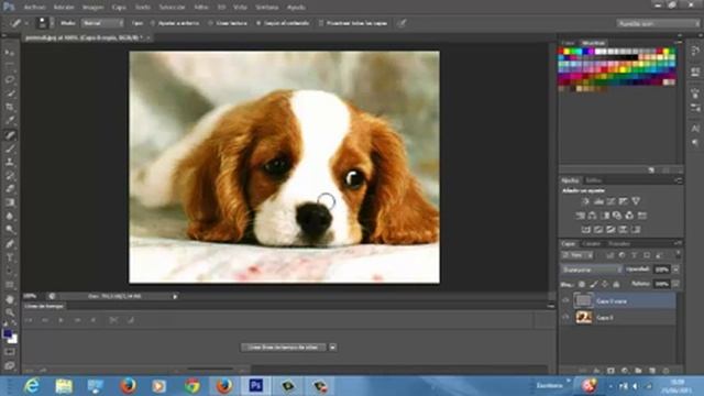 Como arreglar una imagen borrosa con Photoshop CS6 смотреть онлайн