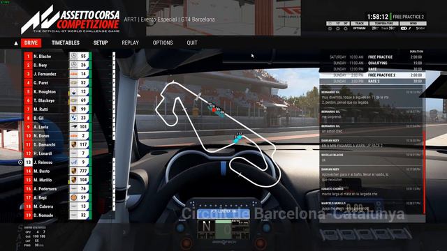 Assetto Corsa Competizione (AFRT Barcelona Race 1&2) Alpine A110 GT4 @ Barcelona смотреть онлайн