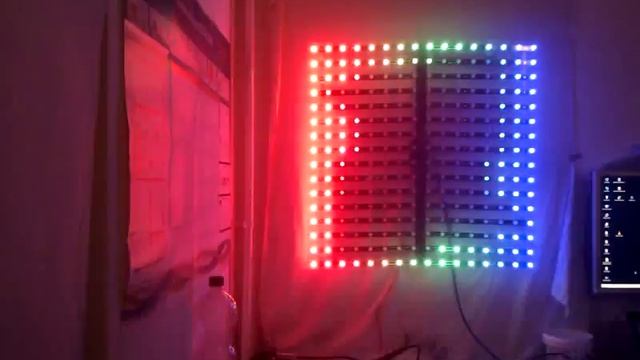 16 x 16 DIY LED Matrix Version 2.0 - SCREEN (RGBW) - EP 8-Node (ArtNet-DMX) - www.ep-lights.de смотреть онлайн