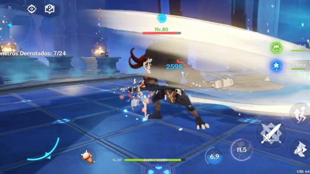 Genshin Impact: Testando a Nilou смотреть онлайн