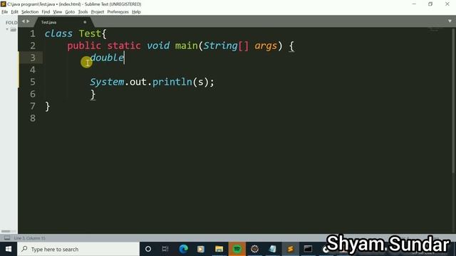 Explicit TypeCasting in java programming || Shyam Sundar смотреть онлайн