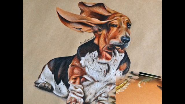 Как научиться рисовать на крафт бумаге | Обучение для новичков и не только смотреть онлайн