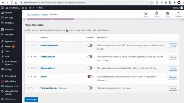 Setup Woocommerce Payoneer Payment Gateway In Wordpress 2020