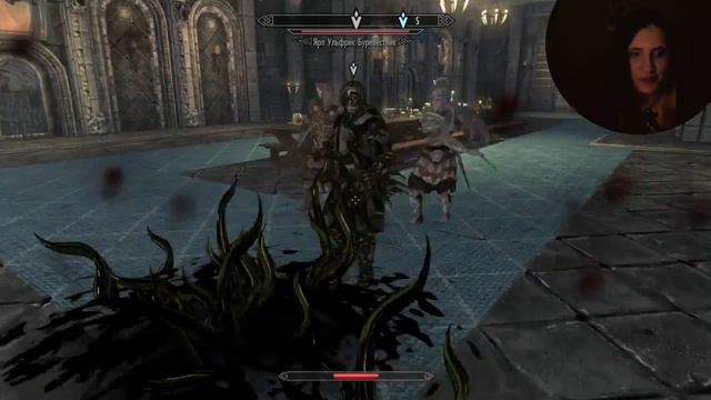 Skyrim. Ульфрик играется с тентаклями. Прикол