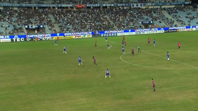 Goal Martin BRAITHWAITE (67') / SC Bastia - Toulouse FC (2-1)/ 2016-17 смотреть онлайн