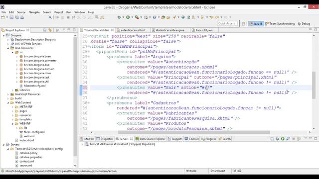 [Programação Web V2] 121 - Saindo da Aplicação смотреть онлайн