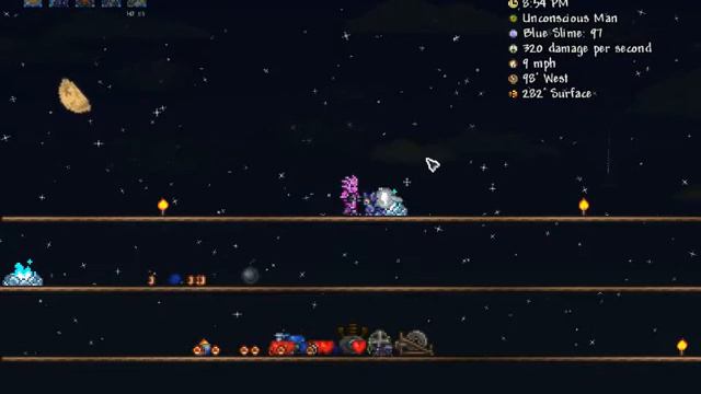 Slime King and Eye of Cthulhu fight but in 1-5 fps смотреть онлайн