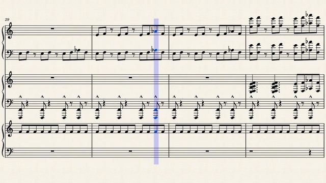 The Beast Below by Murray Gold on Piano (Musescore) смотреть онлайн