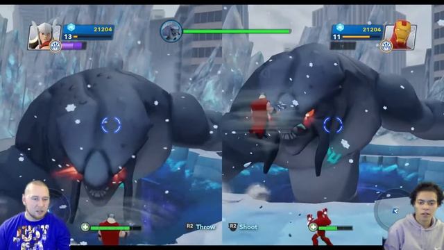Disney Infinity 2.0 Marvel Super Heroes: CO-OP Gameplay Walkthrough part 18 THE AVENGERS смотреть онлайн