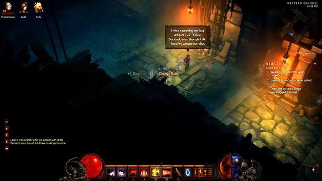 [Diablo 3 Walkthrough] Demon Hunter - Act 2 - Part 14 - Ancient Waterway (Dungeon) смотреть онлайн