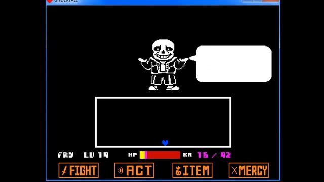 Literally the worst Sans battle playthrough ever смотреть онлайн