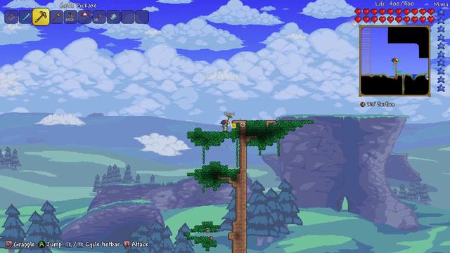 Terraria let's play #10-Destroying the massive tree смотреть онлайн