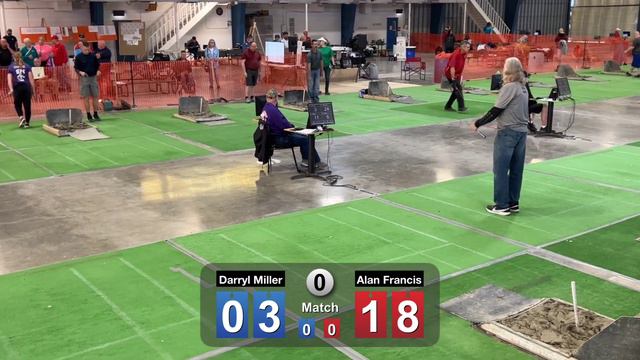 Alan Francis Vs Sarah Chaffee at 2023 Team World in Beloit Wisconsin смотреть онлайн