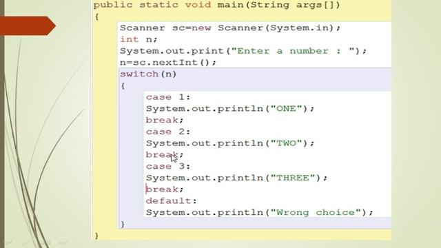 switch Statement Concepts | Conditional Constructs | Java | ICSE смотреть онлайн