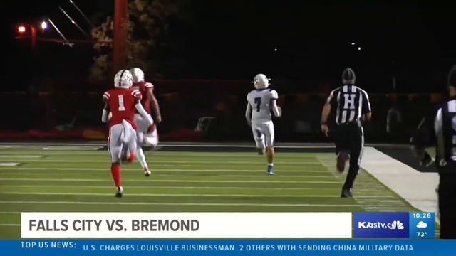 Falls City edges Bremond, 40-36 смотреть онлайн