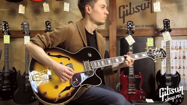 Epiphone Joe Pass Emperor II Showcase смотреть онлайн