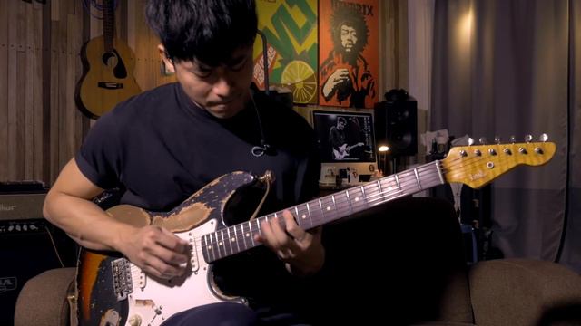 John Mayer - "Changing" Guitar Solo Cover by TinHang (w/Guitar Tab) смотреть онлайн