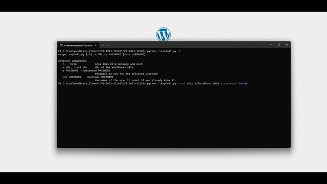 WordPress Account Takeover via Essential Addons Plugin for Elementor смотреть онлайн