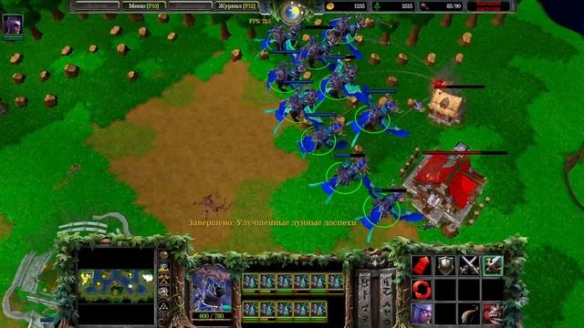 Warcraft 3 Reforged, ГАЙД, как победить тяжелого компьютера, через летающую армию смотреть онлайн