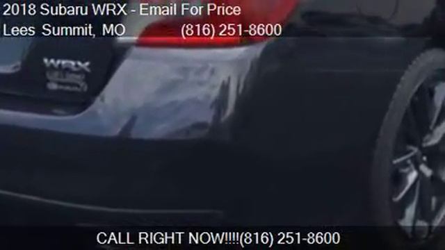 2018 Subaru WRX Premium AWD 4dr Sedan 6M for sale in Lees Su смотреть онлайн