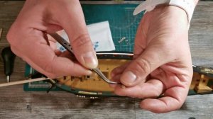 Бриг Меркурий.Вант-путенсы и юферсы