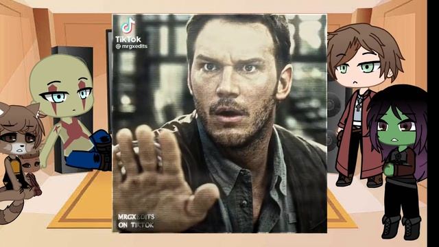 Guardians of the galaxy react to Peter Quil as Owen Grady(Jurassic world)||1/1||GCMV смотреть онлайн