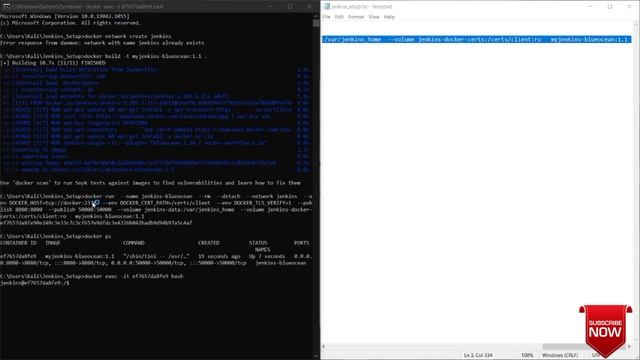 Jenkins Setup Using Docker | Windows смотреть онлайн