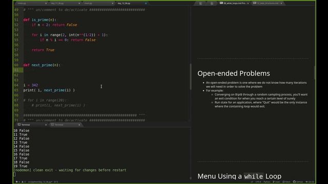 Python review while loops, intro to dictionaries - (2021-07-24) - [July 2021 Cohort] смотреть онлайн